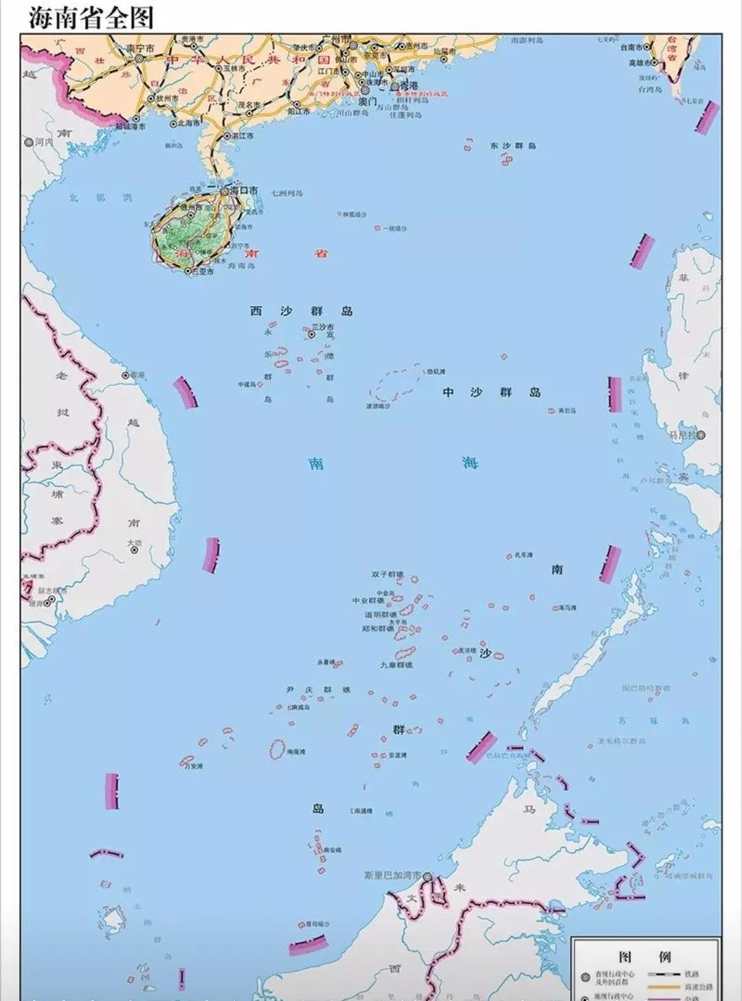 南海地圖高清版大圖，探索神秘的海洋疆域，南海高清地圖大圖，探索神秘海洋疆域之旅