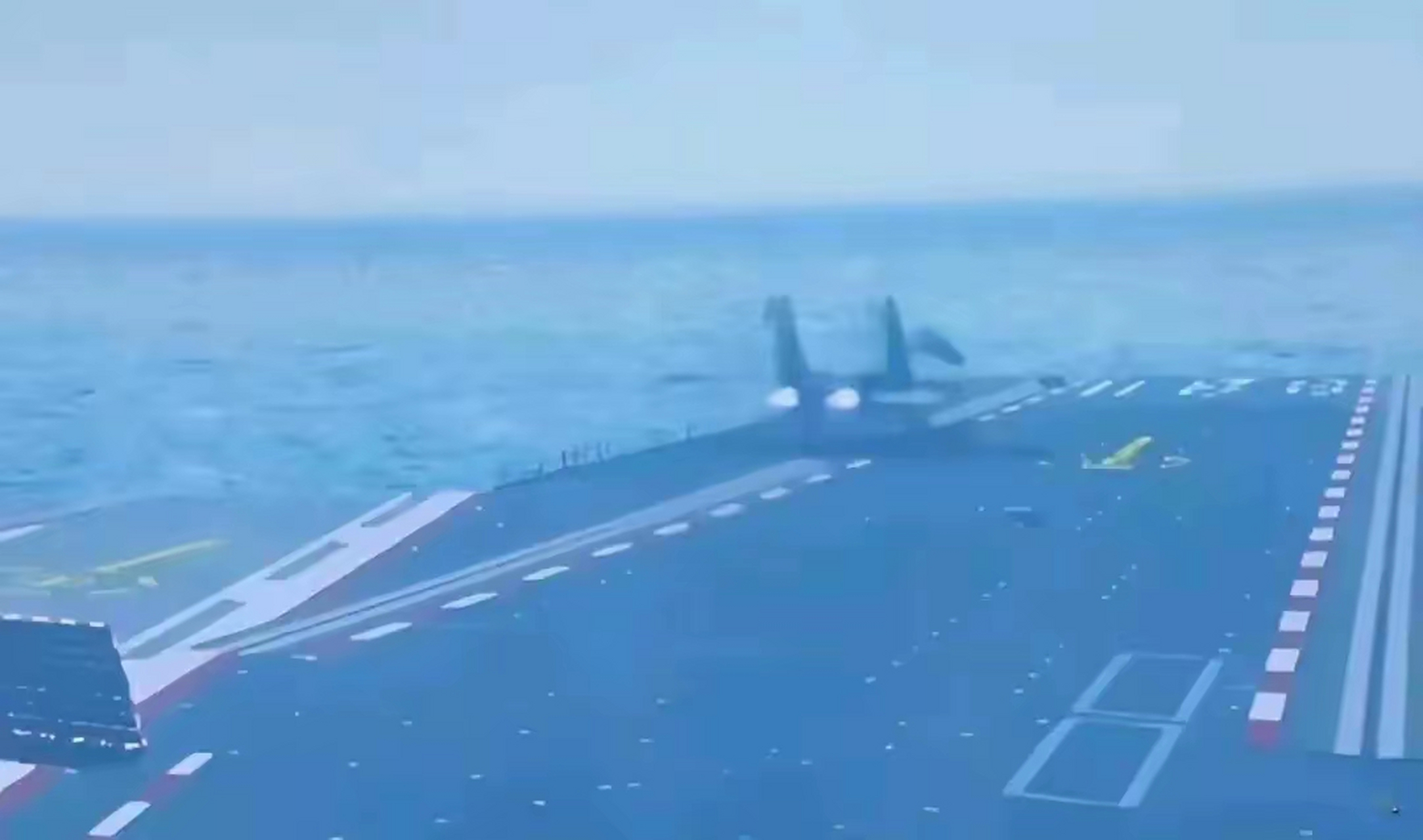 福建艦首次彈射殲-15，揭示中國(guó)海軍邁向新時(shí)代的里程碑事件，福建艦首次彈射殲-15，中國(guó)海軍新時(shí)代的里程碑事件