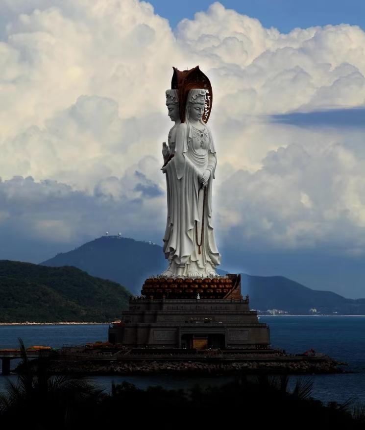 南海觀音，神秘與莊嚴(yán)的海洋圣地，南海觀音，神秘莊嚴(yán)的海洋圣地