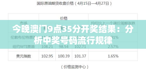 今晚澳門(mén)9點(diǎn)35分特號(hào)，探索未知的幸運(yùn)之旅，澳門(mén)未知幸運(yùn)之旅，今晚9點(diǎn)35分特號(hào)揭曉！